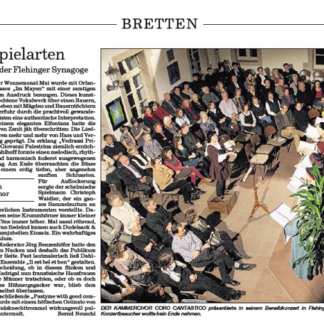 Artikel Synagoge 25102010